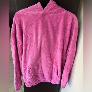 Skims Neon Orchid (Pink) Terry Cover-up Hoodie 
NWT
Size XS